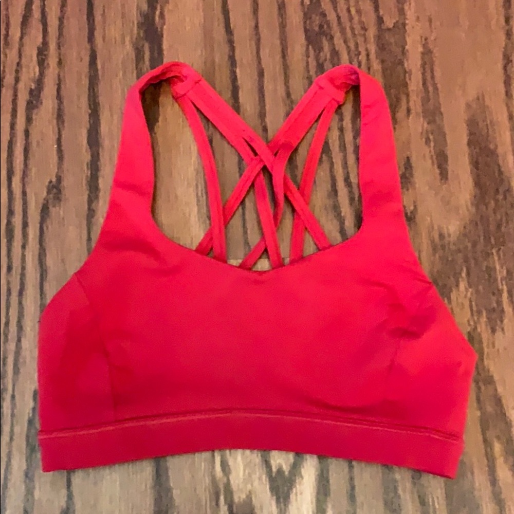 Lululemon Free to be Serene Sport bra Red